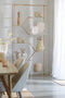 Light&living Vaas deco 26,5x27x33 cm GARLIC goud
