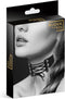 Bijoux Pour Toi - Halsband - Fetish Choker Met Veters - Zwart