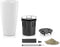 LECHUZA RONDO PREMIUM 40 - Plantenbak - met uitneembare binnenbak - met bewateringssysteem - ALL-IN-ONE set met LECHUZA-PON - wit hoogglans