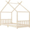 vidaXL - Kinderbedframe - massief - grenenhout - 90x200 - cm