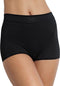 sloggi Double Comfort - Dames Short Comfort slip - Badstof kruisje - Zwart