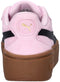 PUMA Club II Era Platform SD Wns - Lage sneakers - Suède bovenwerk - Pearl Pink-PUMA Black