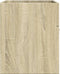 vidaXL - Wastafelkast - 90x38,5x46 - cm - bewerkt - hout - sonoma - eikenkleurig