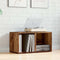 vidaXL - LP - Opbergbox - 69,5x34x36 - cm - bewerkt - hout - oud - houtkleurig