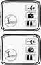 Promessa-Solutions Toilettas - Transparante toilettas - Waterafstotend - (2 stuks)