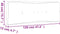 vidaXL - Palletkussen - 120x40x12 - cm - stof - ruitpatroon - grijs