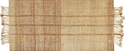 KARKIN - Modern vloerkleed - Lichtbeige - 80 x 150 cm - Jute
