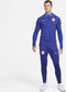 Nike KNVB MNK DF STRK DRIL TOP K - Heren Trui - Dri-FIT technologie - Blauw - Maat S