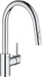 GROHE Concetto - keukenkraan - uittrekbare handdouche - draaibaar - chroom