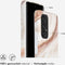 Selencia Aurora Fashion Backcover geschikt voor de Samsung Galaxy A53 - Duurzaam hoesje - 100% gerecycled - Wit Marmer