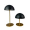 ALONG LED Mini Tafellamp - Set van 2 - Zwart/Brass (2 stuks)