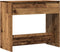 vidaXL - Wandtafel - 89x41x76,5 - cm - bewerkt - hout - oud - houtkleurig