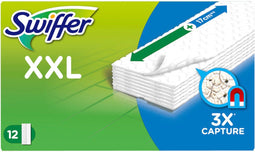Swiffer xxl vloerreiniger droge vloerdoekjes - vloerwisser navullingen - 6 x 12 stuks