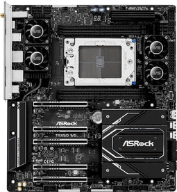 ASRock TRX50 WS - Moederbord - sTR5 - 4x DDR5 - 1 TB RAM ondersteuning - Wi-Fi 6E - EATX