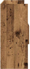vidaXL - Dressoir - 105x30x70 - cm - bewerkt - hout - oud - houtkleurig