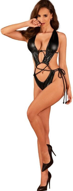 OBSESSIVE TEDDIES | Obsessive - Cordellis Crotchless Teddy One Size