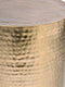SVJ Bijzettafel Rond - 40 x 40 x 45 cm - Aluminium - Goud