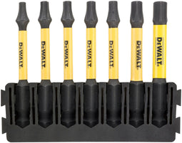 DeWalt DT70825-QZ - Bitset met IMPACT Torsion - 57 mm - T15 x1 T20 x2 T57 x2 T30 x1 T40 x1