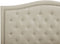 AUREL - Tweepersoonsbed - Beige - 180 x 200 cm - Polyester