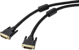 Renkforce RF-4695146 - DVI-kabel 5.00 m - 3840 x 2160 - Zwart