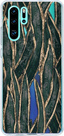 Design Backcover Huawei P30 Pro hoesje - Wild Bladeren