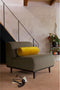 BePureHome Spool Rolkussen - Velvet - Oker - 20x20x61