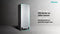 Hisense RB390N4BFC - Koel-vriescombinatie - 304L Total No-Frost - Zwart staal