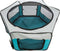 Trixie Indoor Knaagdierren - Opvouwbaar - 150 x 65 cm - Turquoise / Grijs
