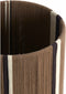 Light & Living Lampenkap Medan - Donkerbruin - Ø25cm - Modern
