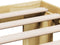 vidaXL - Bedframe - zonder - matras - 80x200 - cm - massief - hout - eiken