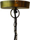 PTMD Zezz Wire Hanglamp - 41 x 41 x 42 cm - Messing - Goud - goud