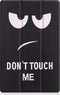 imoshion Tablet Hoes - Geschikt voor Lenovo Tab P11 Plus, Lenovo Tab P11 - Design Trifold Bookcase - Don't touch