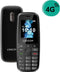 Logicom - Posh 402 - Gsm - 4G - 128MB - Zaklamp - Feature Phone - Zwart