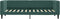 vidaXL - Slaapbank - 80x200 - cm - fluweel - donkergroen