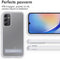 iMoshion Hoesje Geschikt voor Samsung Galaxy A34 (5G) Hoesje - iMoshion Stand Backcover - Transparant