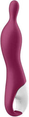 Satisfyer, A-punt vibrator, 'A-Mazing 1, 21,5 cm', waterdicht, oplaadbaar, flexibele punt
