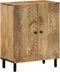 vidaXL - Bijzetkast - 60x33x75 - cm - massief - mangohout