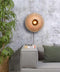 GOOD&MOJO Wandlamp Kalimantan - Bamboe/Zwart - Ø44cm - Binnen Modern