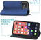 iMoshion Hoesje Geschikt voor iPhone 13 Pro Hoesje - iMoshion Slim Folio Bookcase - Donkerblauw