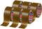 tesa tesapack 4124 PVC 04124-00096-00 Pakband tesapack 4124 Bruin (l x b) 66 m x 50 mm 6 stuk(s)