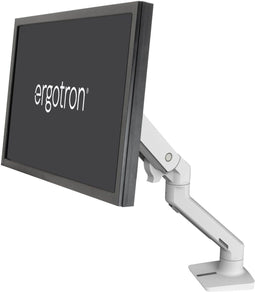 Ergotron HX - Bureau Monitorarm - Verstelbare hoogte 49" - Wit