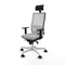 Bureaustoel Piqueras y Crespo 1D026N1 Lichtgrijs