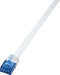 LogiLink CF2111U RJ45 Netwerkkabel, patchkabel CAT 6 U/UTP 20.00 m Wit Zeer flexibel 1 stuk(s)