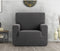 Hoes voor stoel Eysa JAZ Donker grijs 70 x 120 x 130 cm