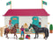 schleich HORSE CLUB Speelfigurenset - Lakeside Paardenboederij - Kinderspeelgoed voor Jongens en Meisjes - 107 Onderdelen - 42551