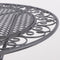 Mica Decorations Provence Bistrotafel voor Buiten - H70 x Ø60 cm - Grijs
