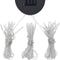 vidaXL - Prieel - met - LED-lichtslinger - 3x4 - m - antracietkleurig