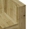 vidaXL - Tuinbank - 79x60x62 - cm - geïmpregneerd - grenenhout
