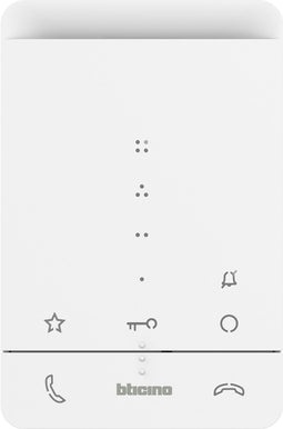 bticino 344282 - Wired - 5 - 40 °C - White - Wall - 102 mm - 18.5 mm