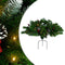 vidaXL - Kerstdecoratie - met - verlichting - 40 - cm - PVC - groen